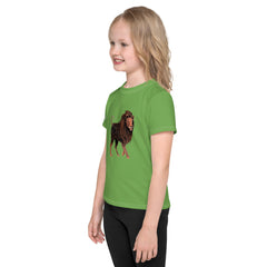 Lion’s Luminous Landscape Kids T-Shirt