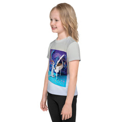 Fun and artistic crew neck t-shirt for children