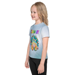 Kids Castle Adventure T-Shirt with colorful print
