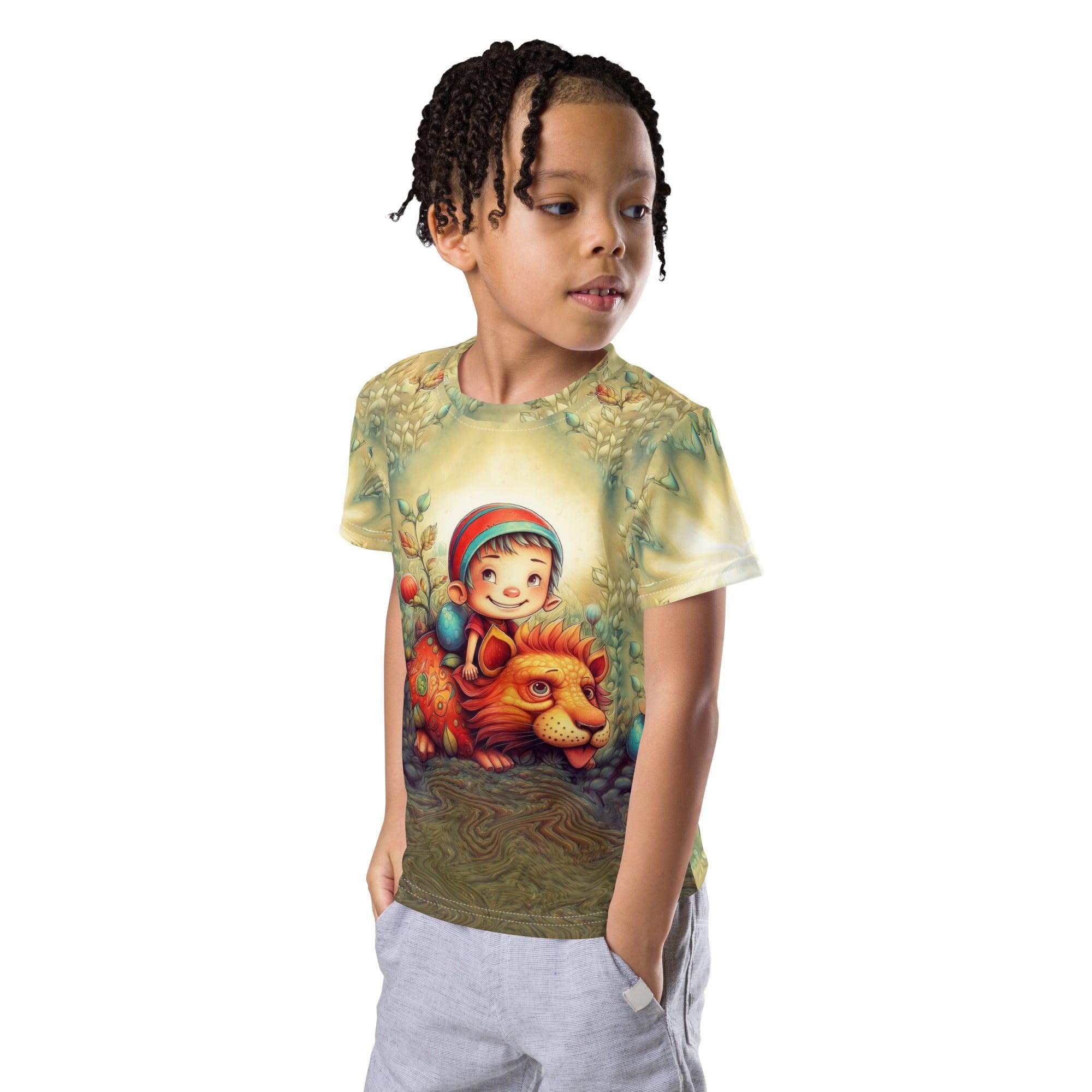 CB6-17 Kids Crew Neck T-Shirt Set