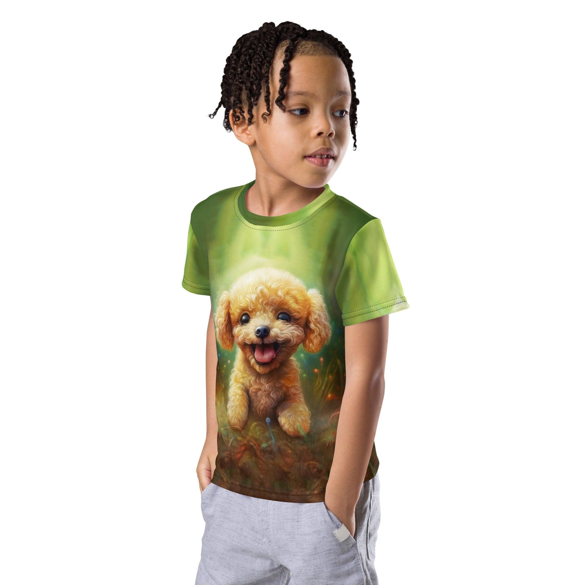 Front view of CB3-100 Kids Crew Neck T-Shirt