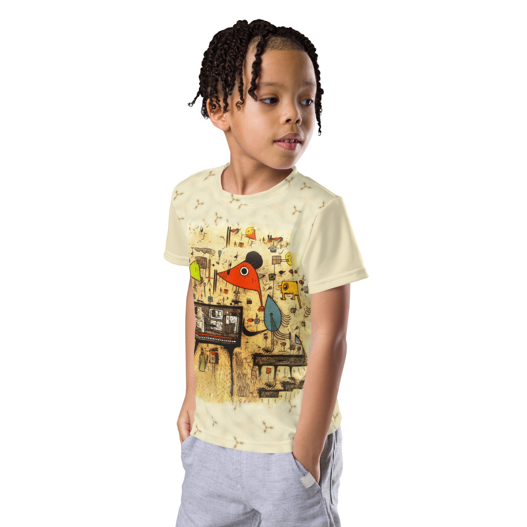 Playful Palette: Children's Art T-Shirt