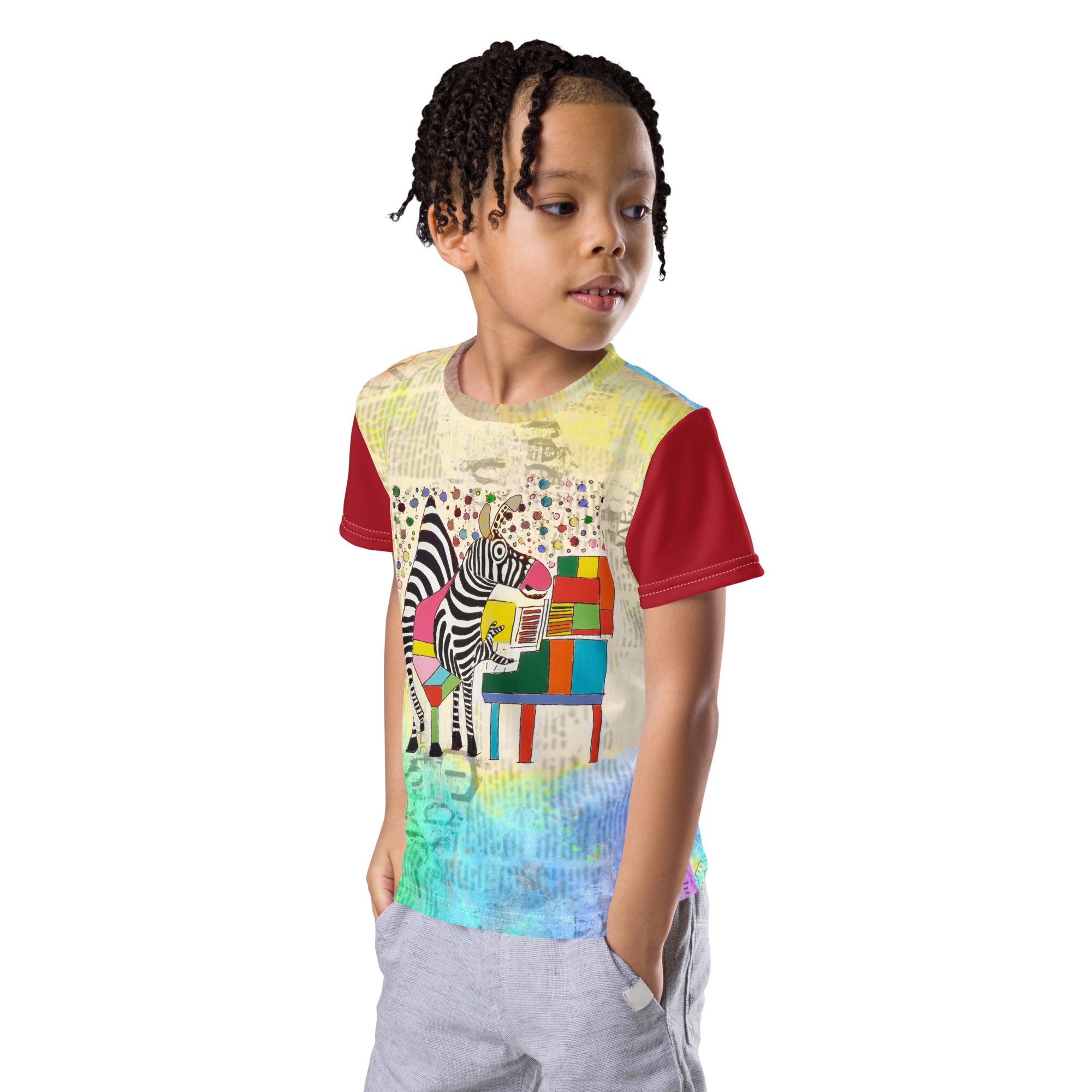 Little Explorer Children's Artistic T-Shirt