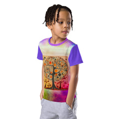 Petite Painter Kids' Illustrated T-Shirt