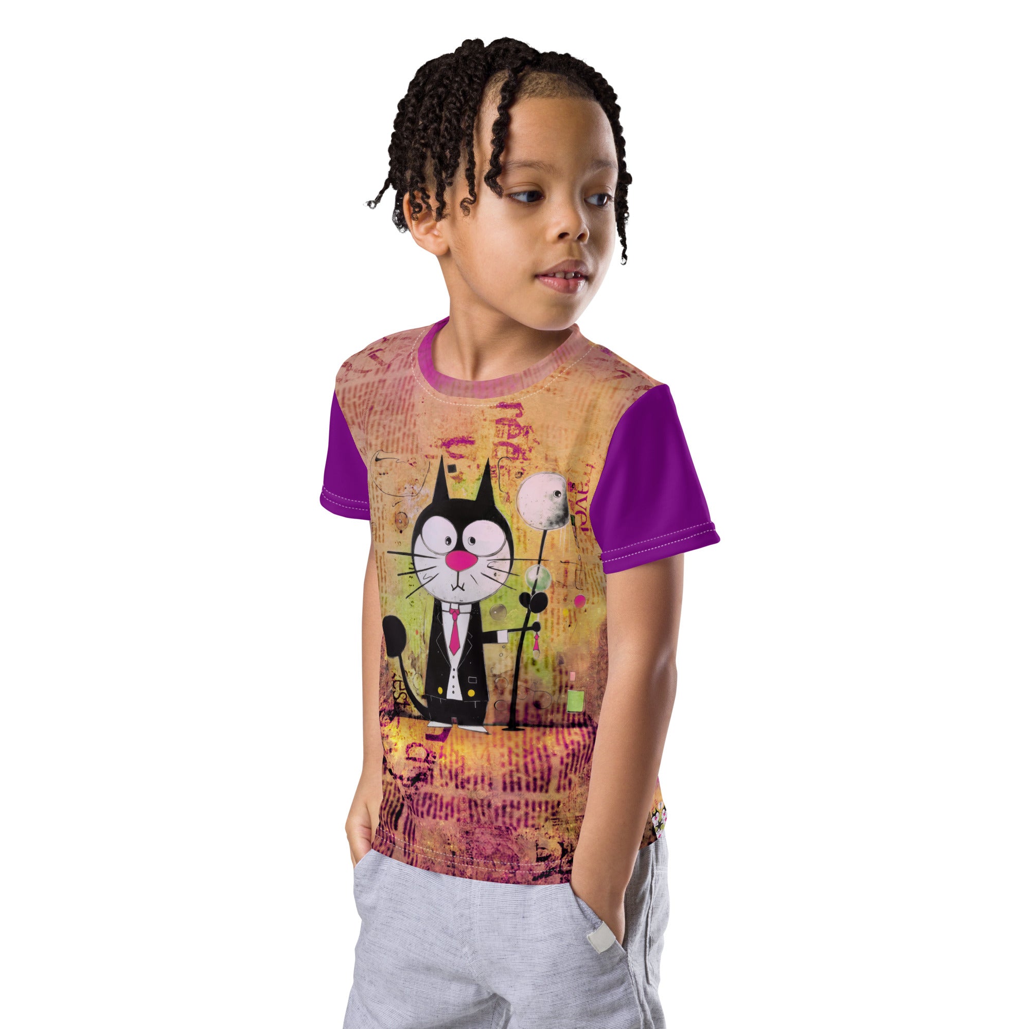 Imaginative Isles Kids Illustrated Crew Neck