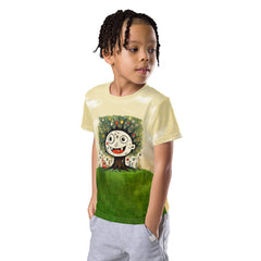 Creative Constellation Kids' Space Art T-Shirt