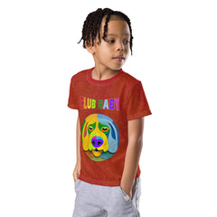 Stylish and comfortable crew neck t-shirt for kids.


