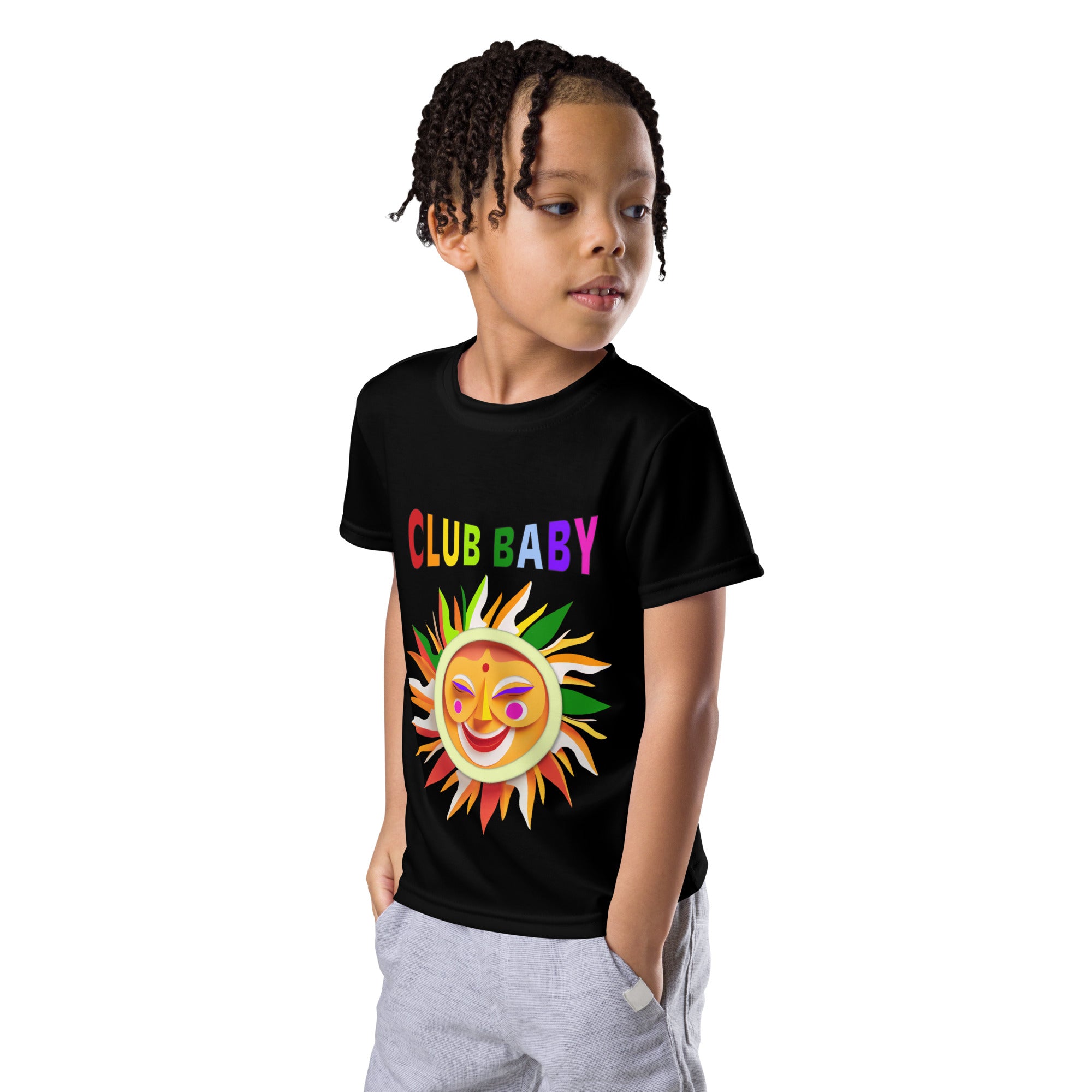 Colorful Fairy Garden t-shirt for children