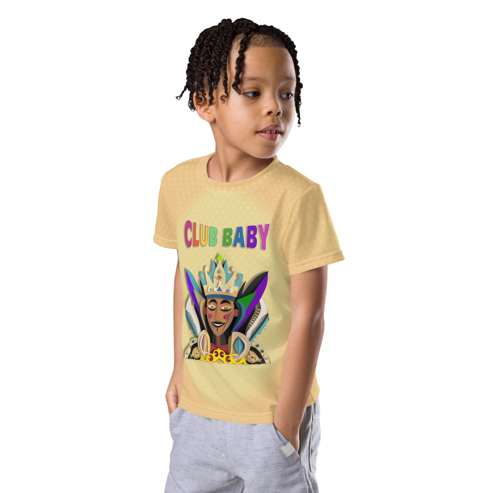 Child wearing Dragon Whisperer graphic t-shirt.
