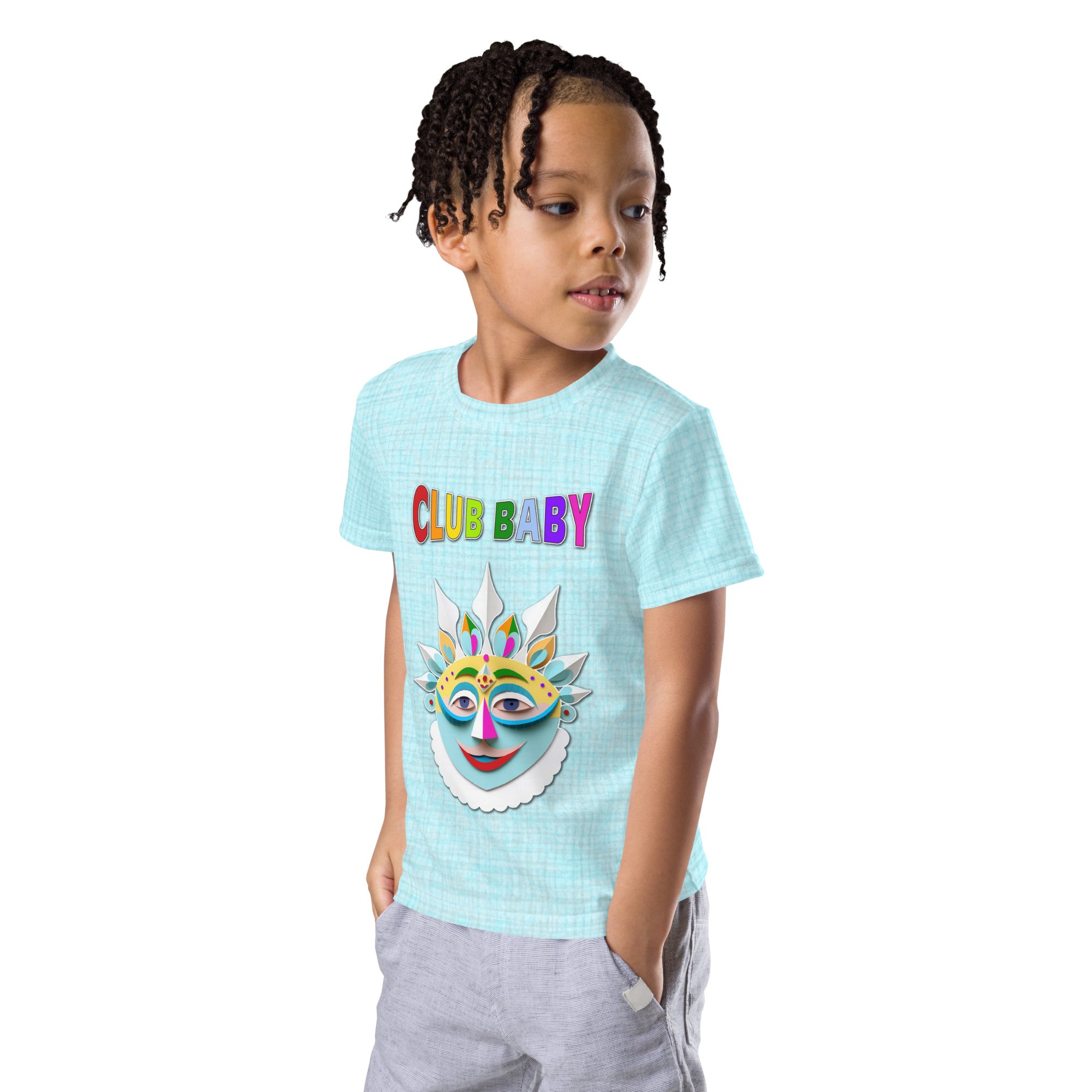 Fairies and Fireflies Kids Crew Neck T-Shirt - Fairy tale design