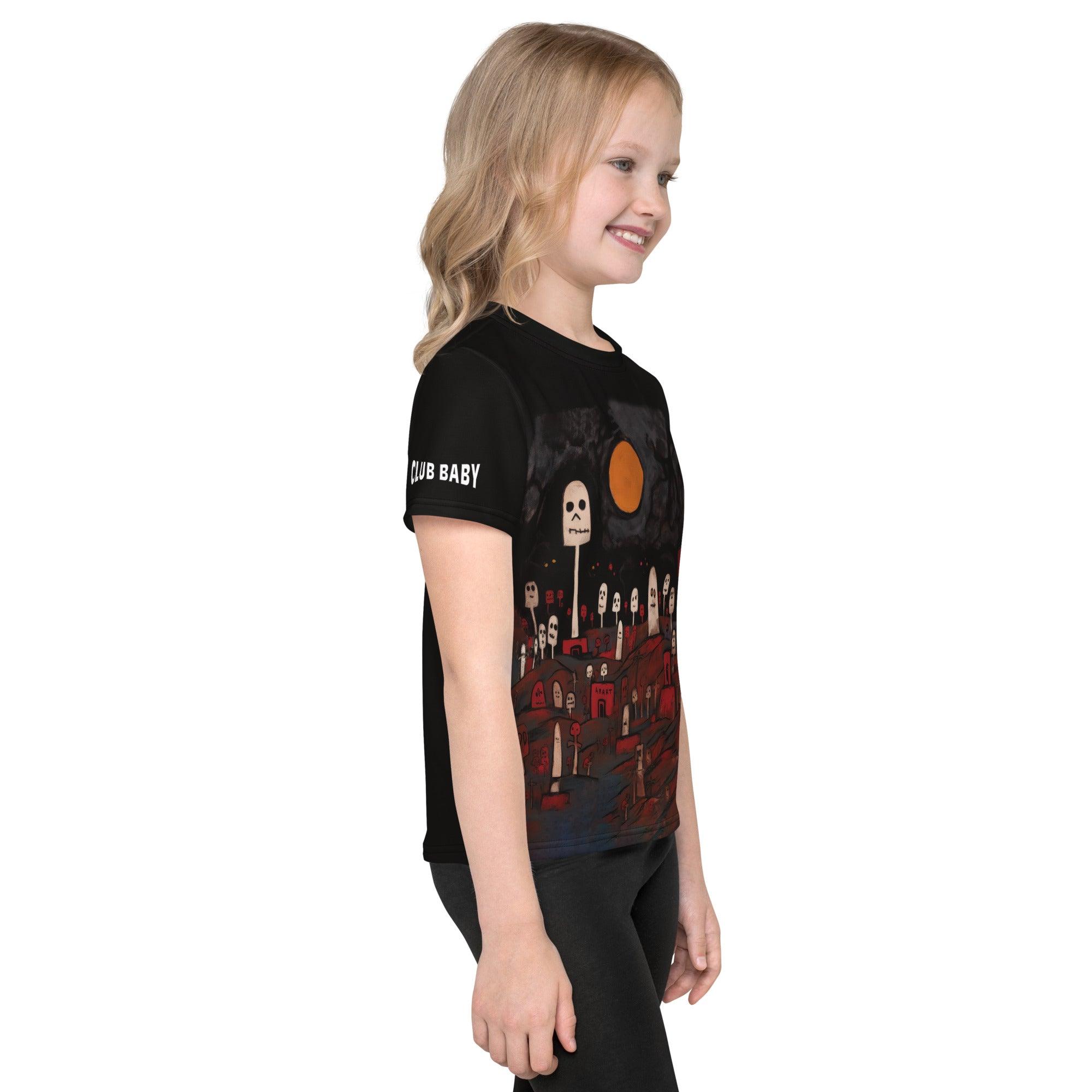 Witchy Wonders Halloween Crew Neck Tee - Beyond T-shirts