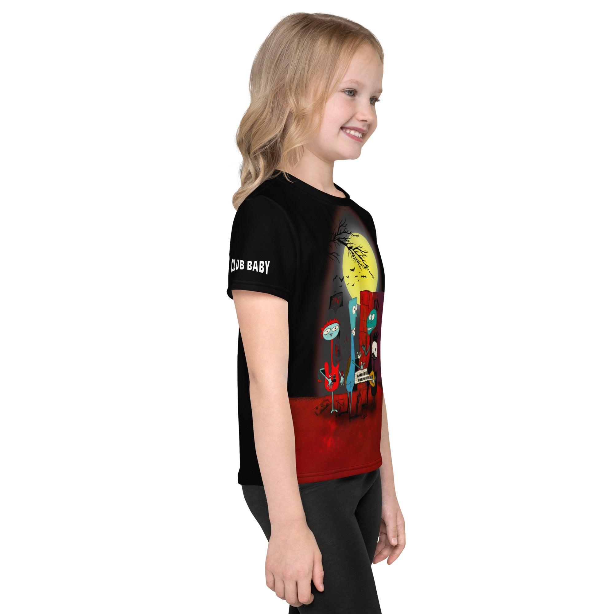 Frankenstein's Fun Halloween Crew Neck Tee - Beyond T-shirts