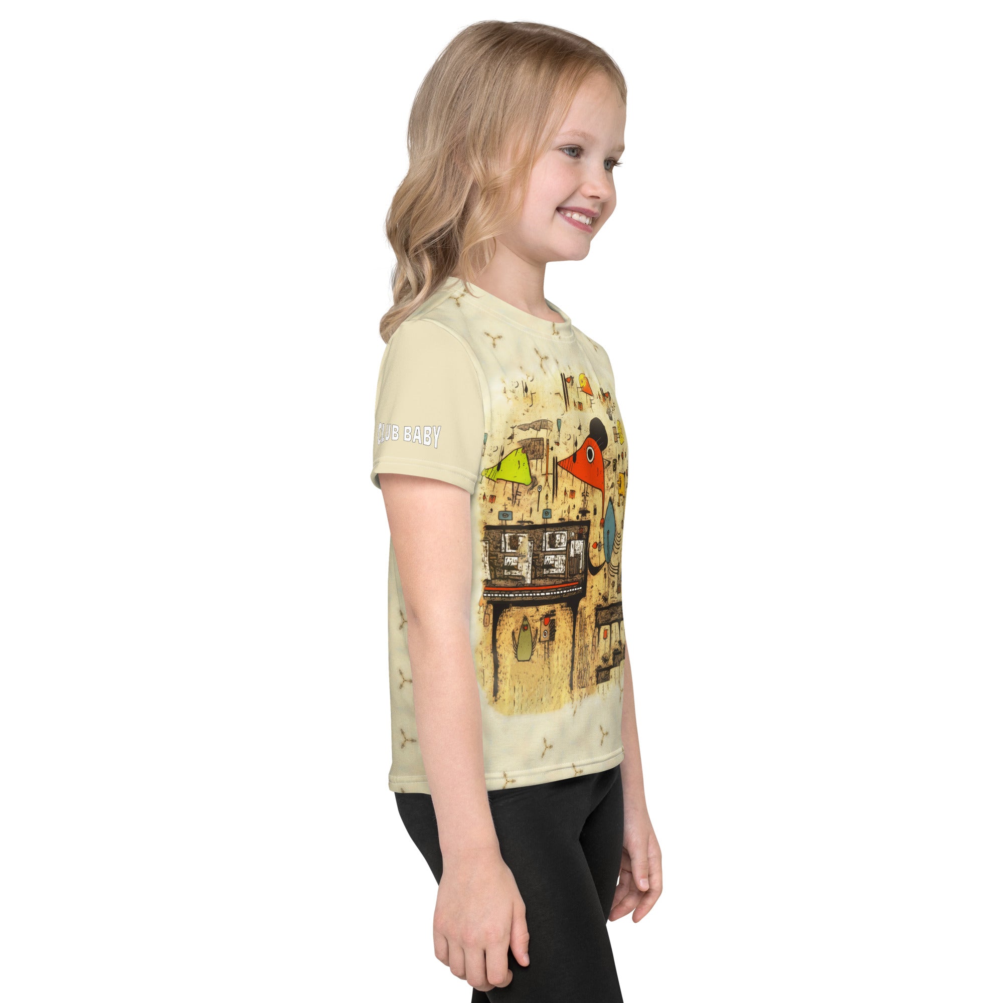 Playful Palette: Children's Art T-Shirt