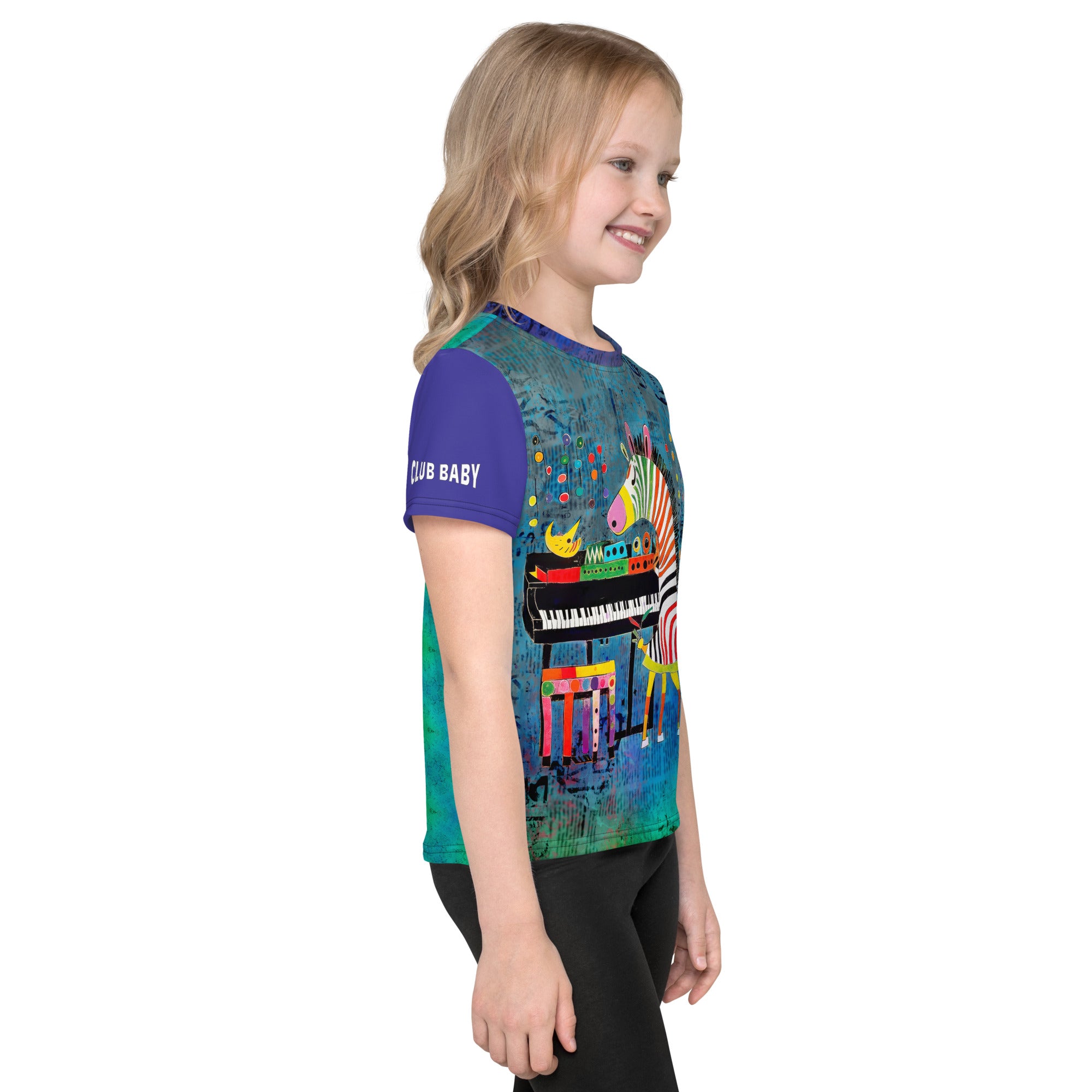 Creative Critters Kids' Illustrated Crew Neck