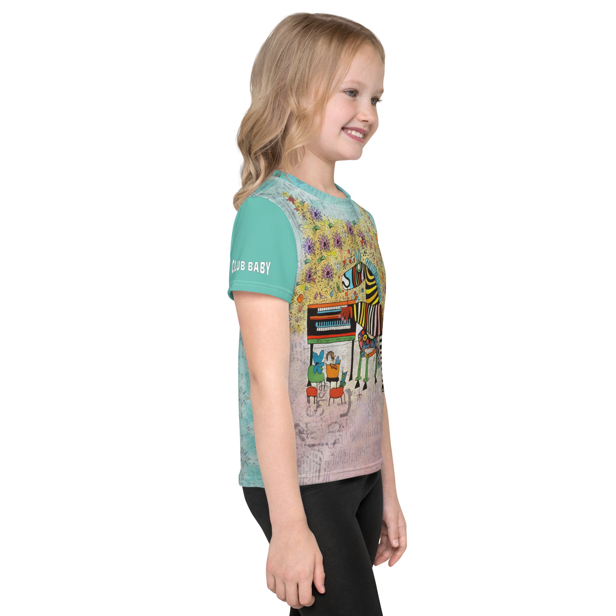 Doodle Delight Kids' Artful Crew Neck