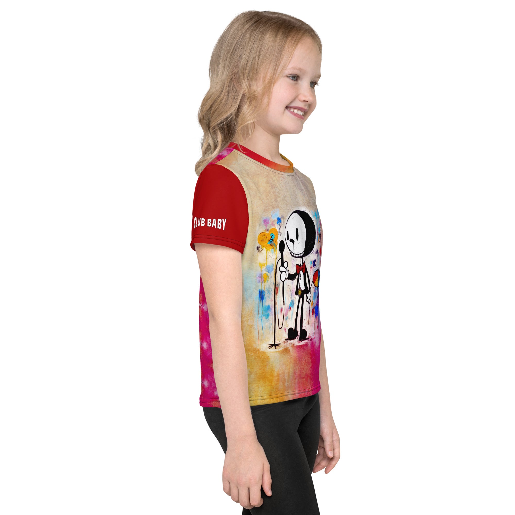 Playful Pioneers Kids' Artistic Crew Neck