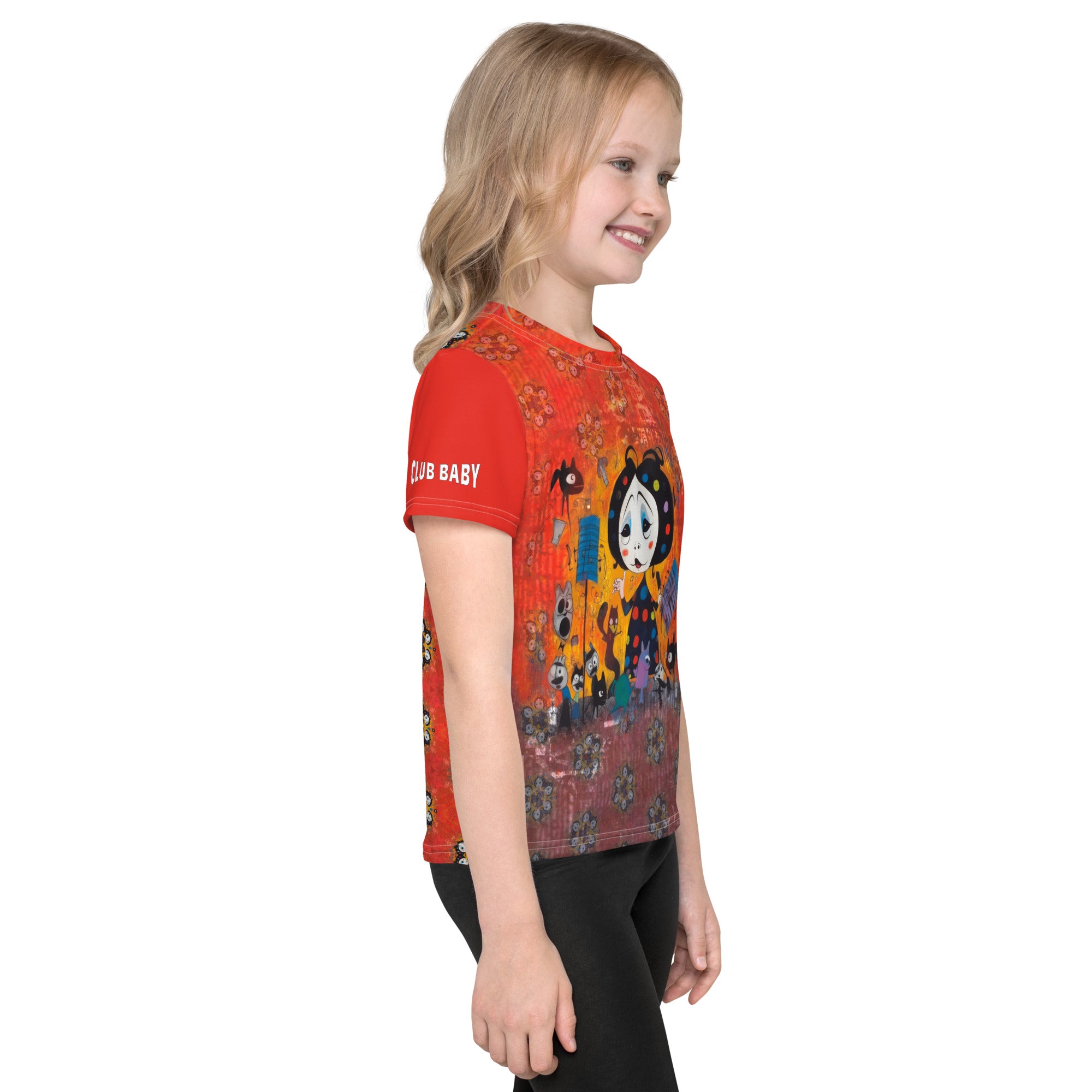 Little Lav Volcano Art Children's T-Shirt