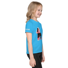 Poodle’s Paws And Posies Kids T-Shirt