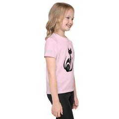 Kitty’s Kaleidoscopic Kingdom Kids T-Shirt