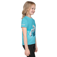 Artistic kids T-shirt with unique paper design