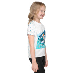 Playful and vibrant Kirigami Joy kids shirt.