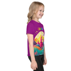 Whimsical Unicorn Kids Crew Neck T-Shirt