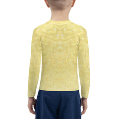 CB3-115 kids rash guard front and back view