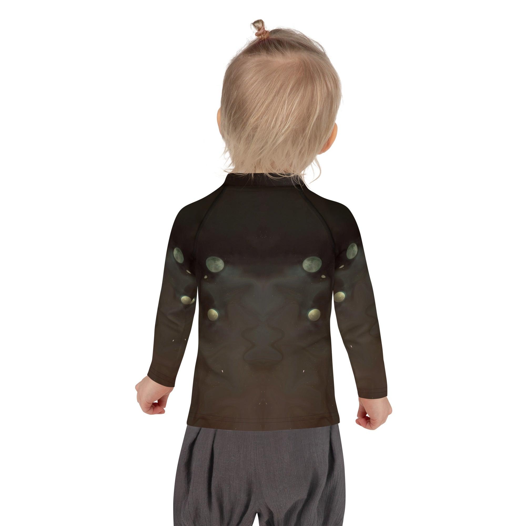 Group of children wearing CB3-70 Rash Guards ready for sports