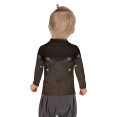 Group of children wearing CB3-70 Rash Guards ready for sports