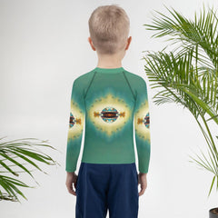 Stylish Kids Rash Guard with UV Protection