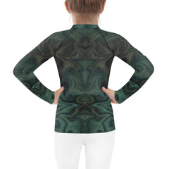 Young athlete wearing CB3-95 Rash Guard - designed for performance