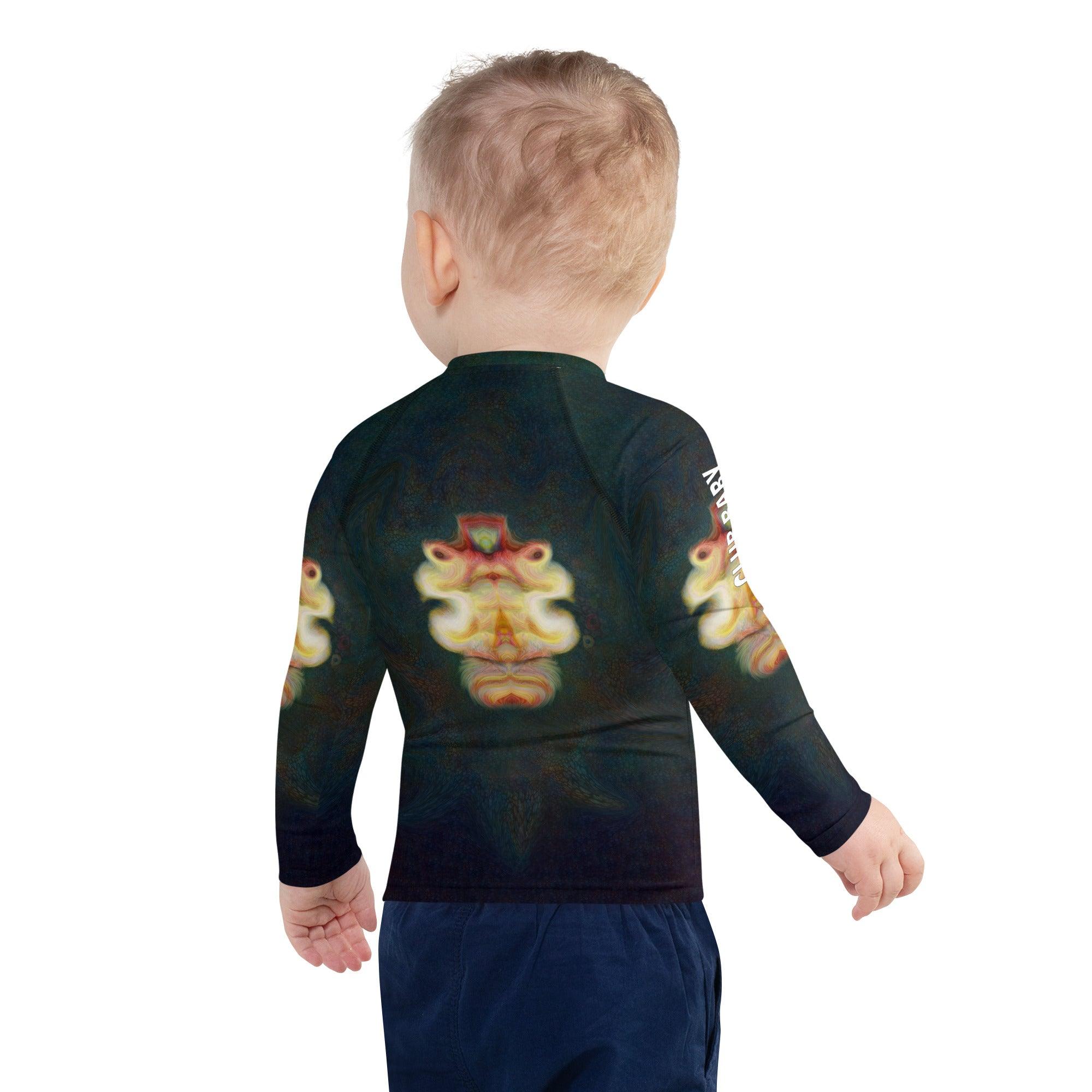 CB3-102 Rash Guard for kids - UV protection fabric detail