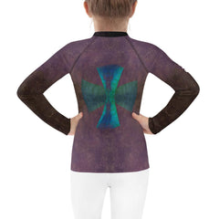 Spooky Night Kids Halloween Rash Guard - Beyond T-shirts