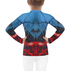 Pumpkin King's Realm Halloween Kids Rash Guard - Beyond T-shirts