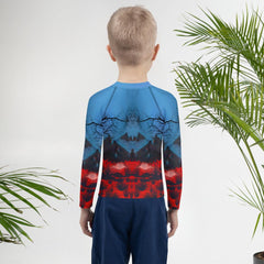 Pumpkin King's Realm Halloween Kids Rash Guard - Beyond T-shirts