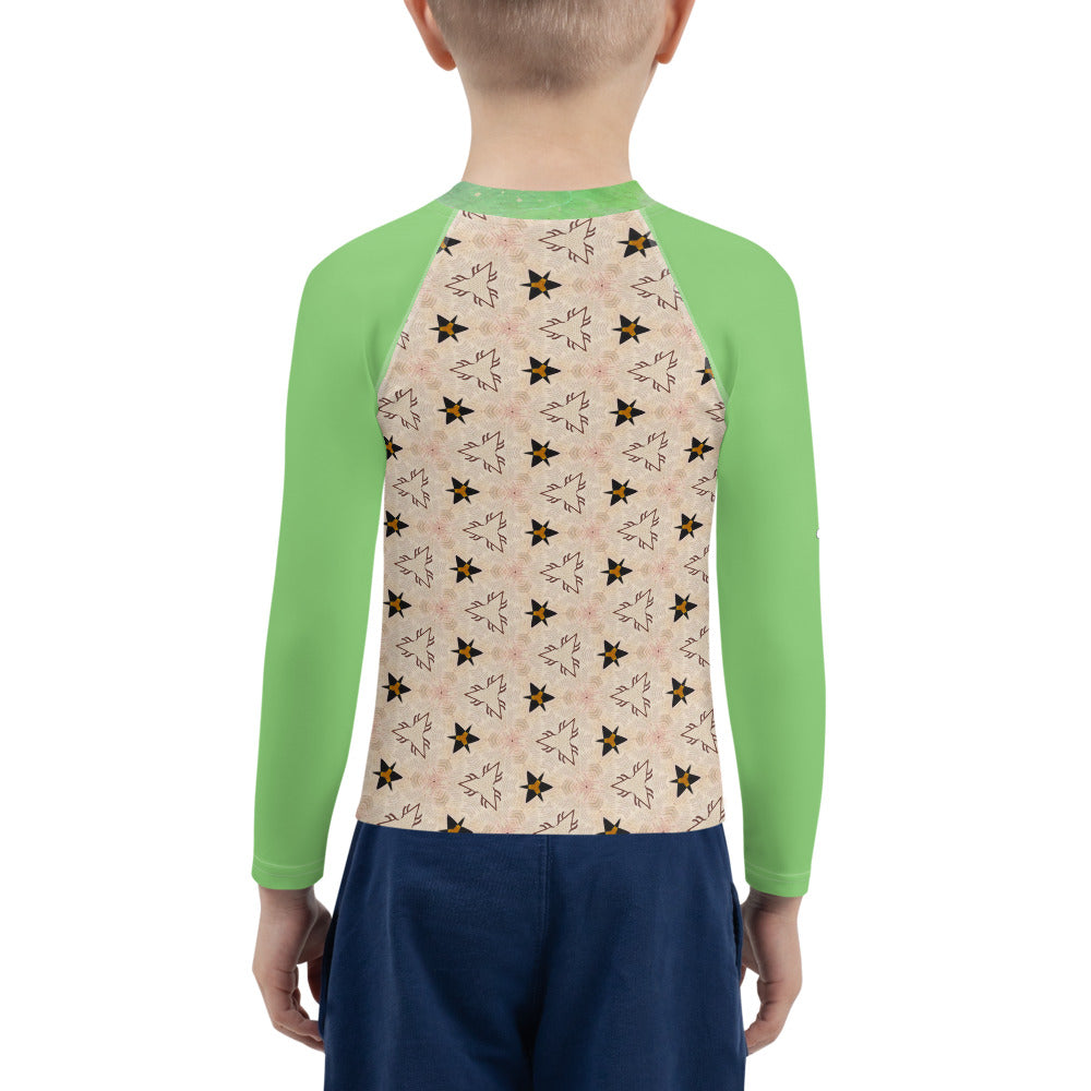 Kiddie Coral Reef Art Children's Rash Guard