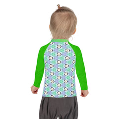 Petite Penguin Polar Art Kids' Rash Guard