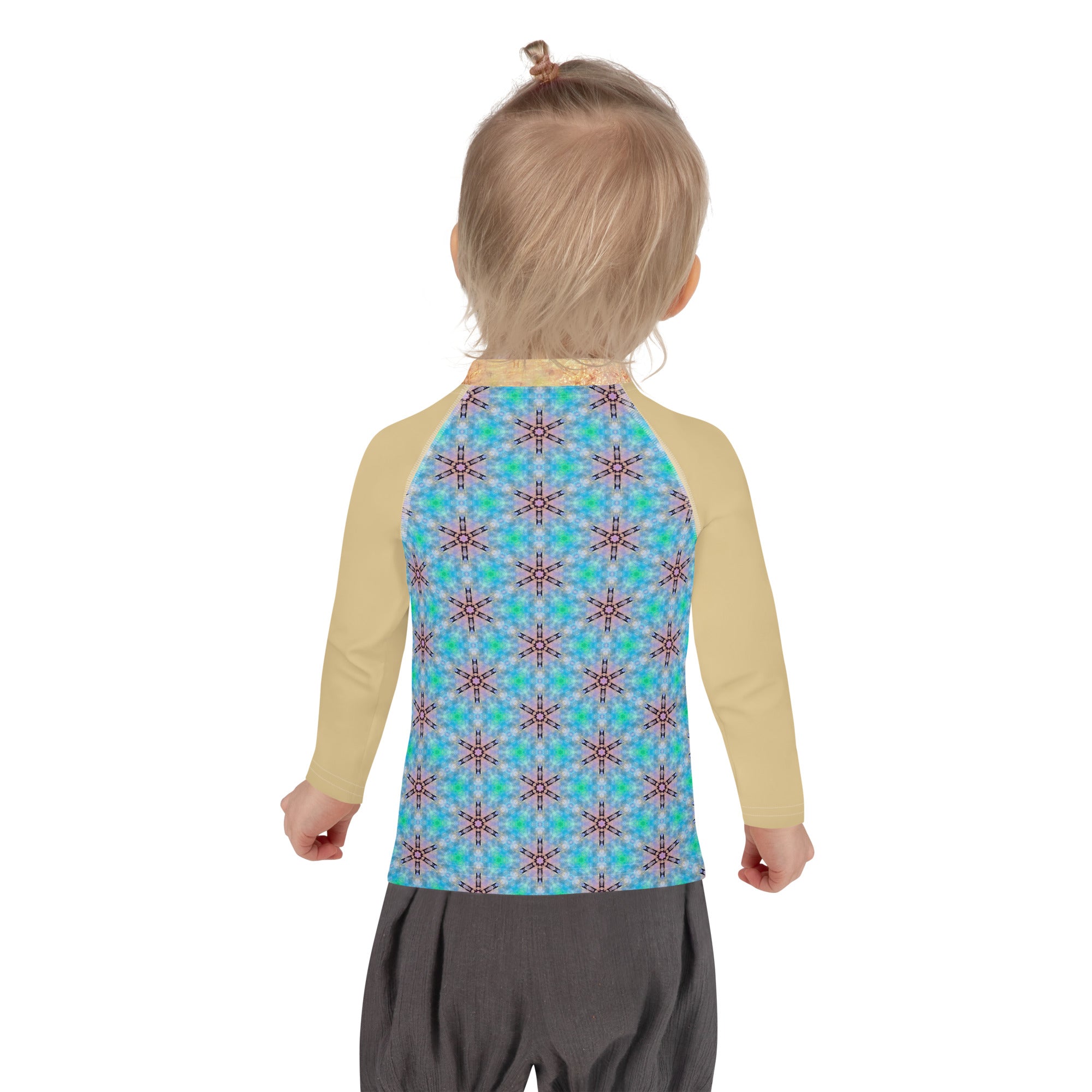 Little Lagoon Children's Illustrated Rash Guard