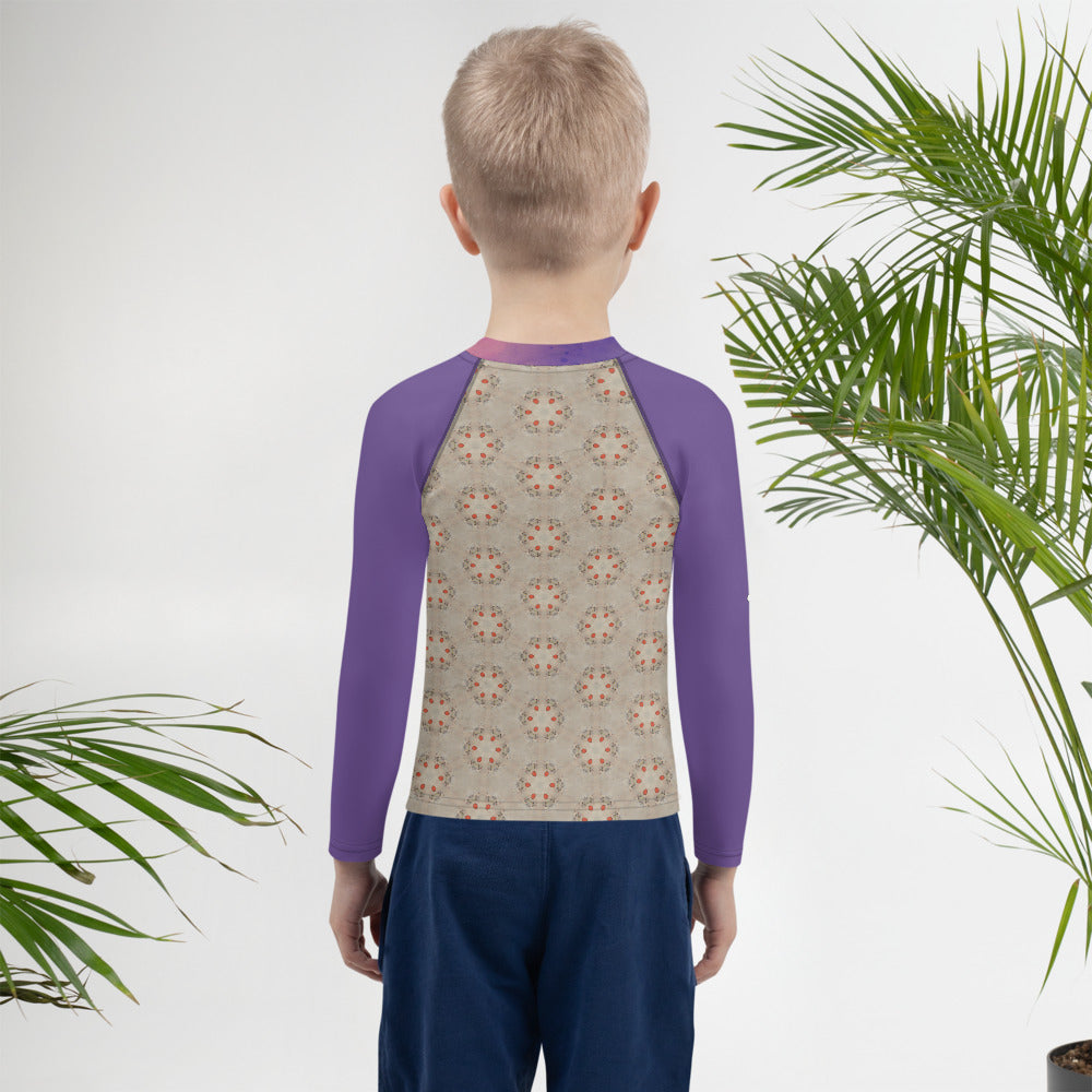 Kiddie Kelp Ocean Life Kids' Rash Guard