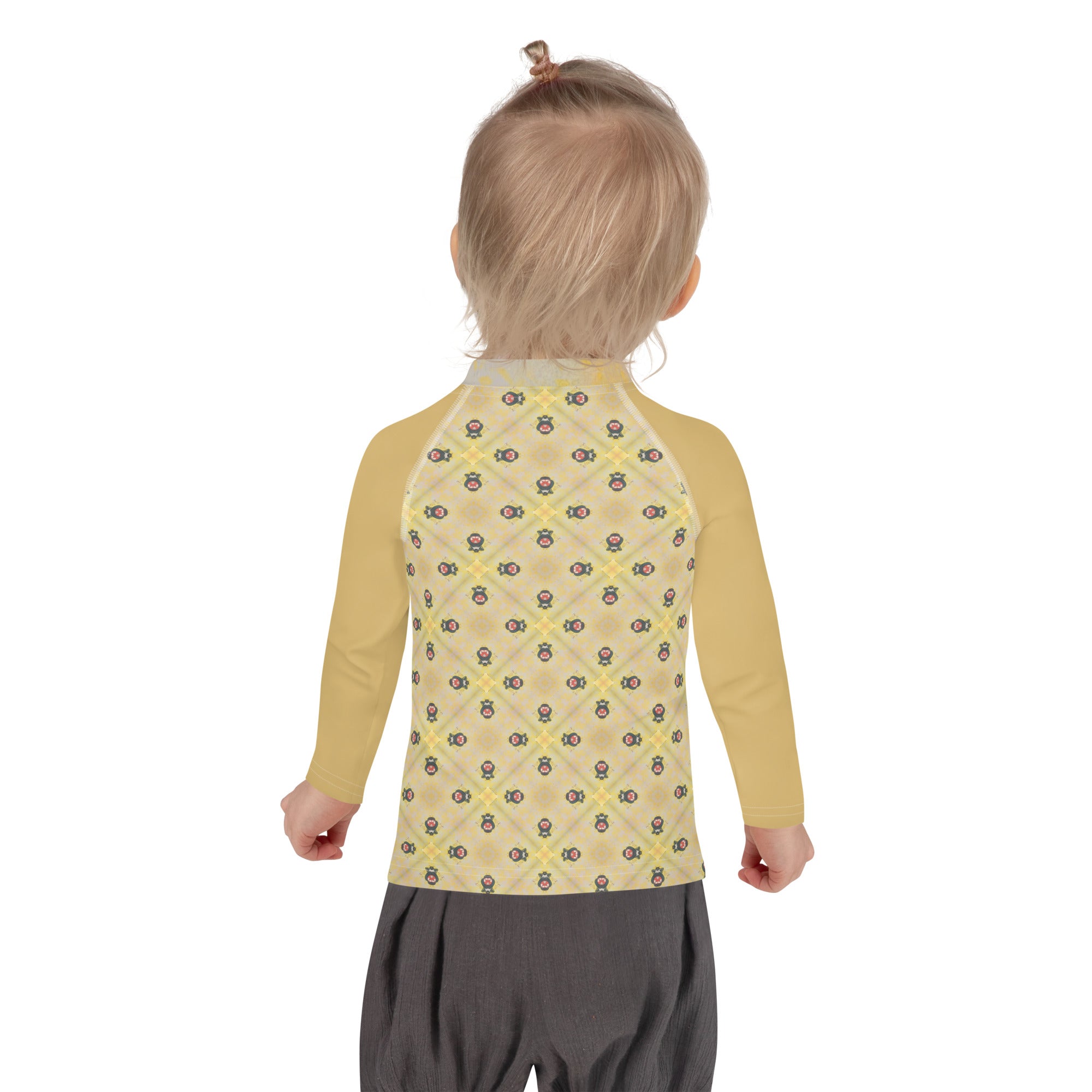 Tiny Tortoise Desert Themed Kids' Rash Guard