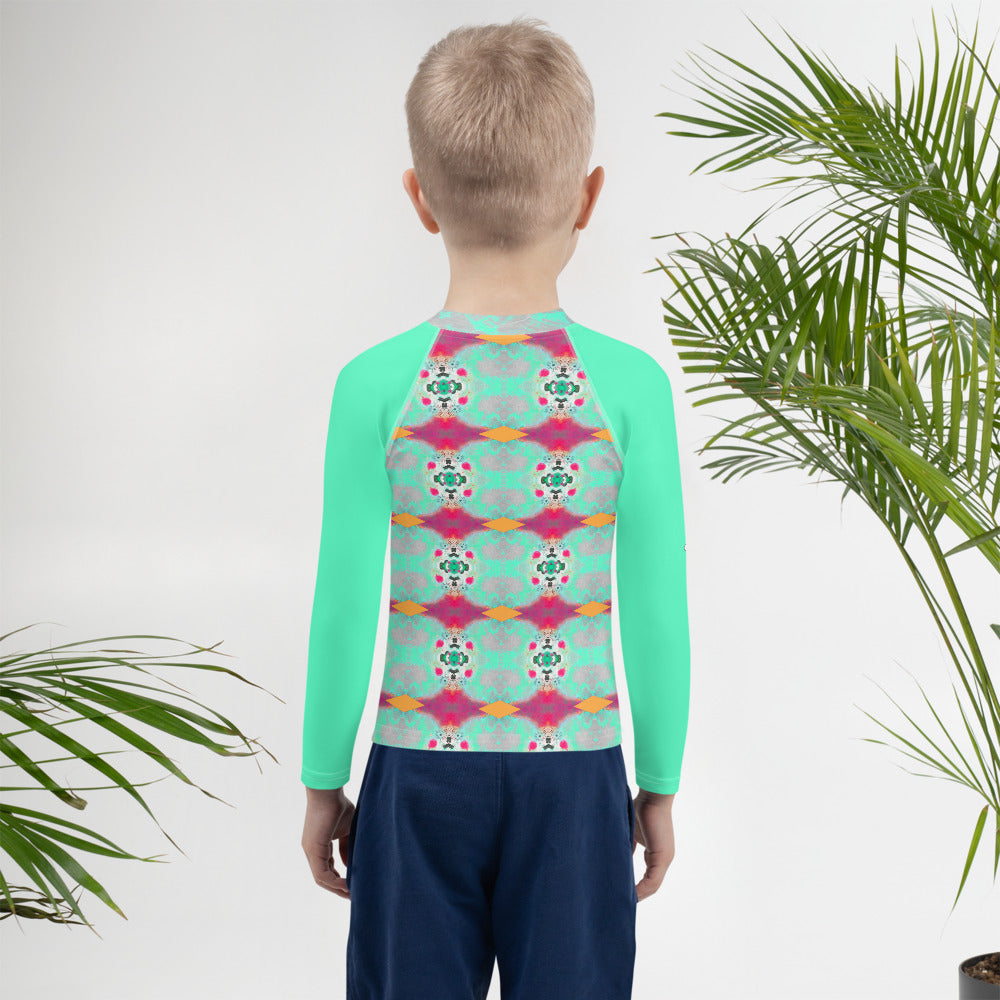 Little Lion Safari Kids' Rash Guard