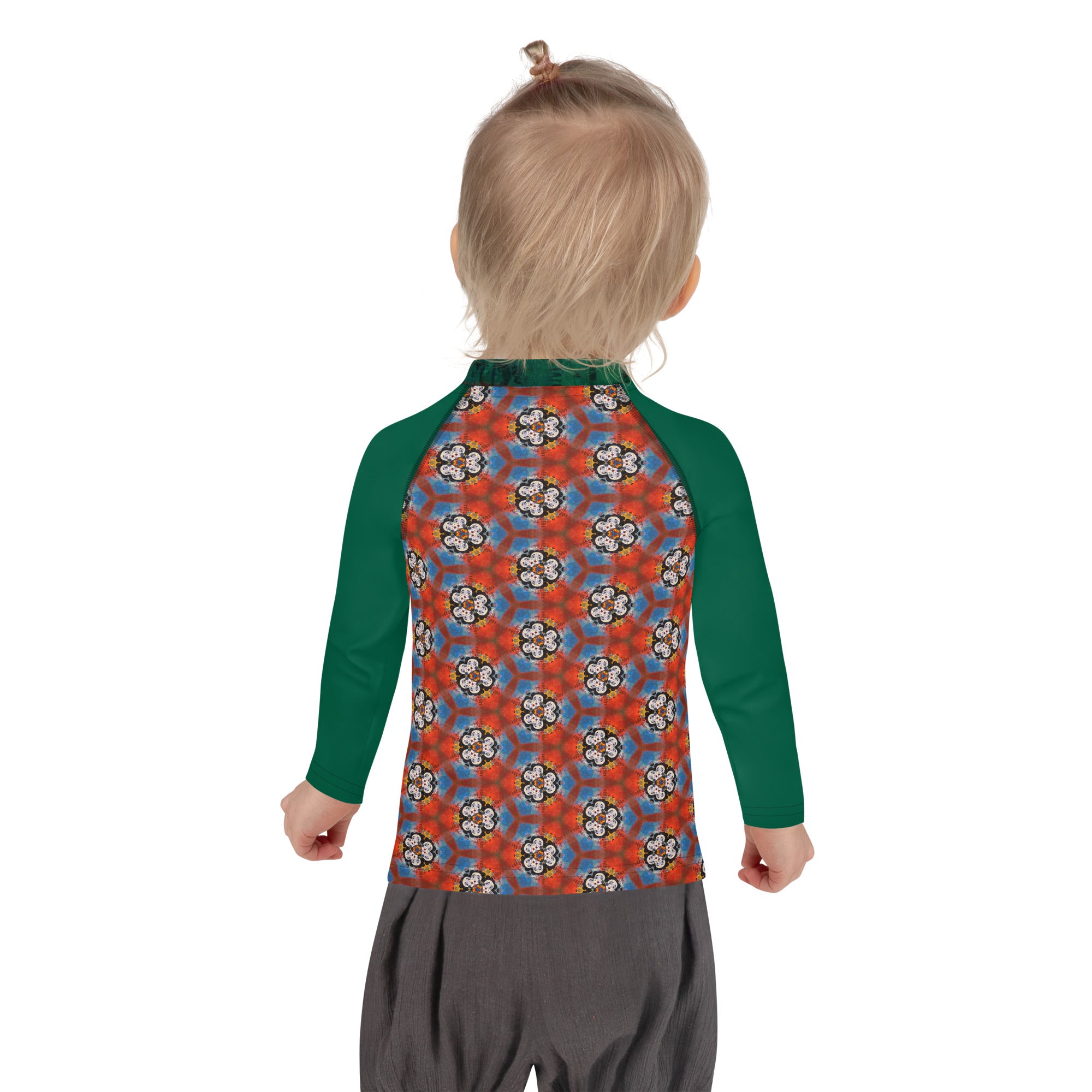 Tiny Tortoise Desert Kids' Rash Guard