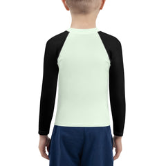 Whiskered Wave Rider Kids Rash Guard