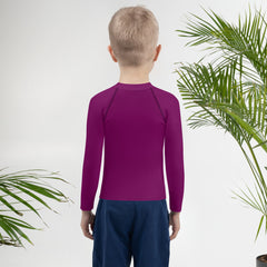 Pegasus Flight Kids Rash Guard - Back View