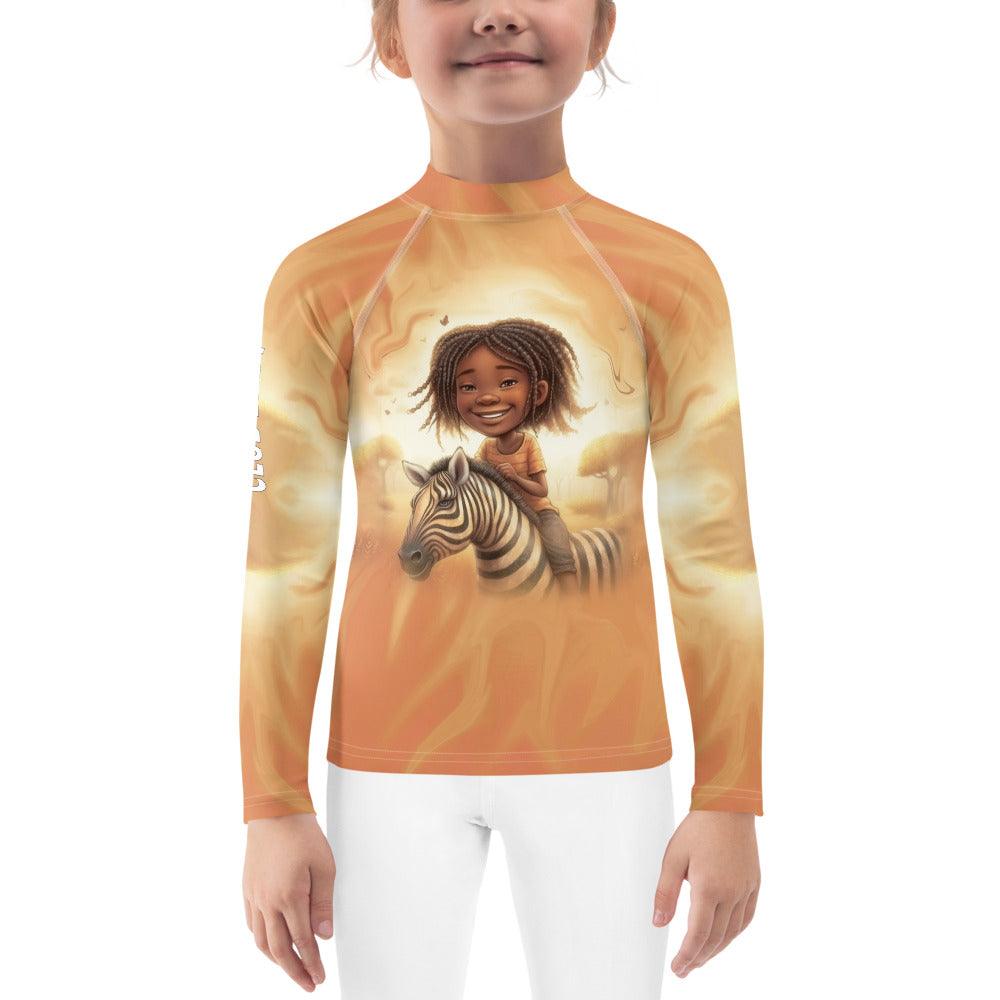 CB6-09 Kids Rash Guard Front View