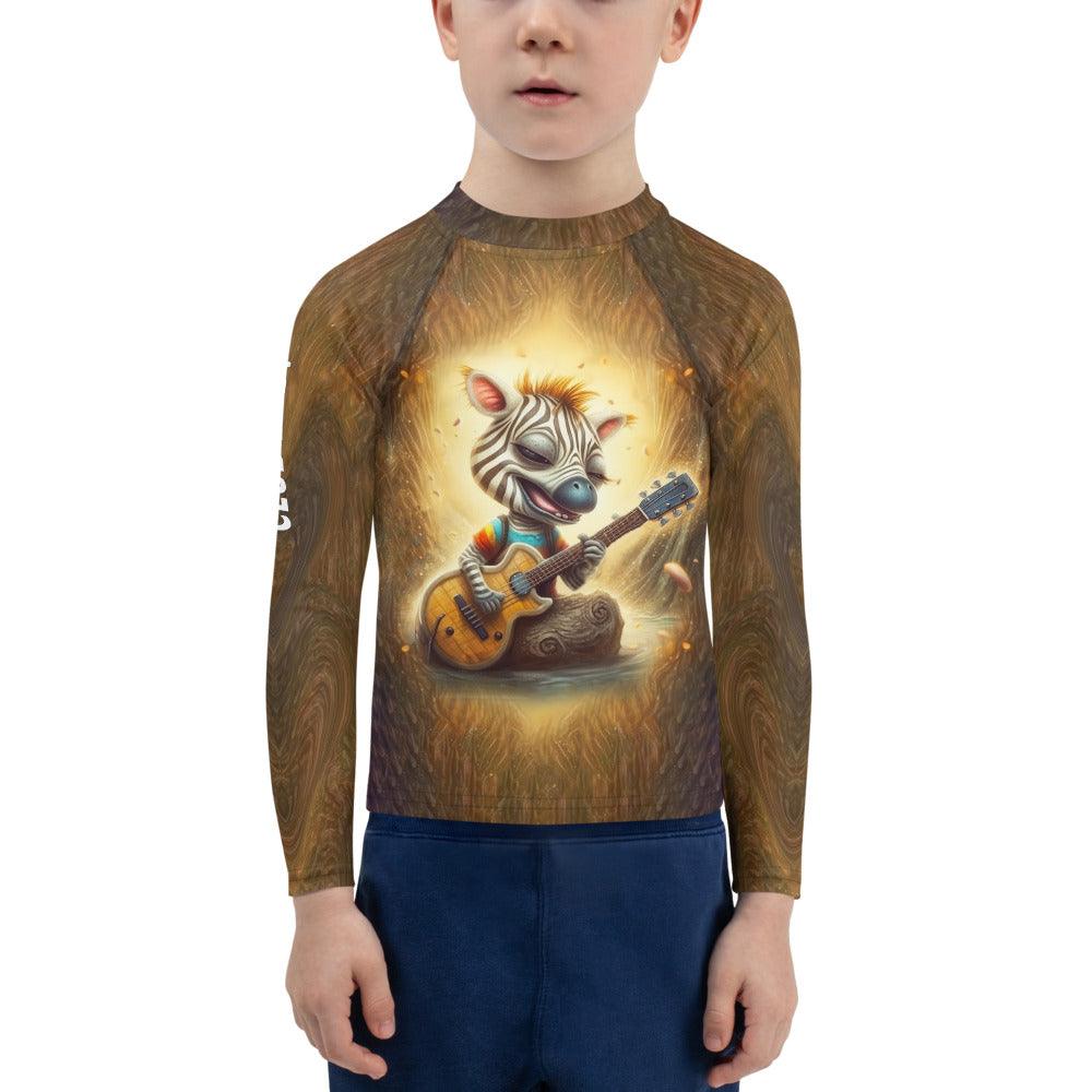 CB3-108 kids rash guard front view