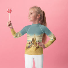 CB3-118 Kids Rash Guard Front View - Durable & Stylish