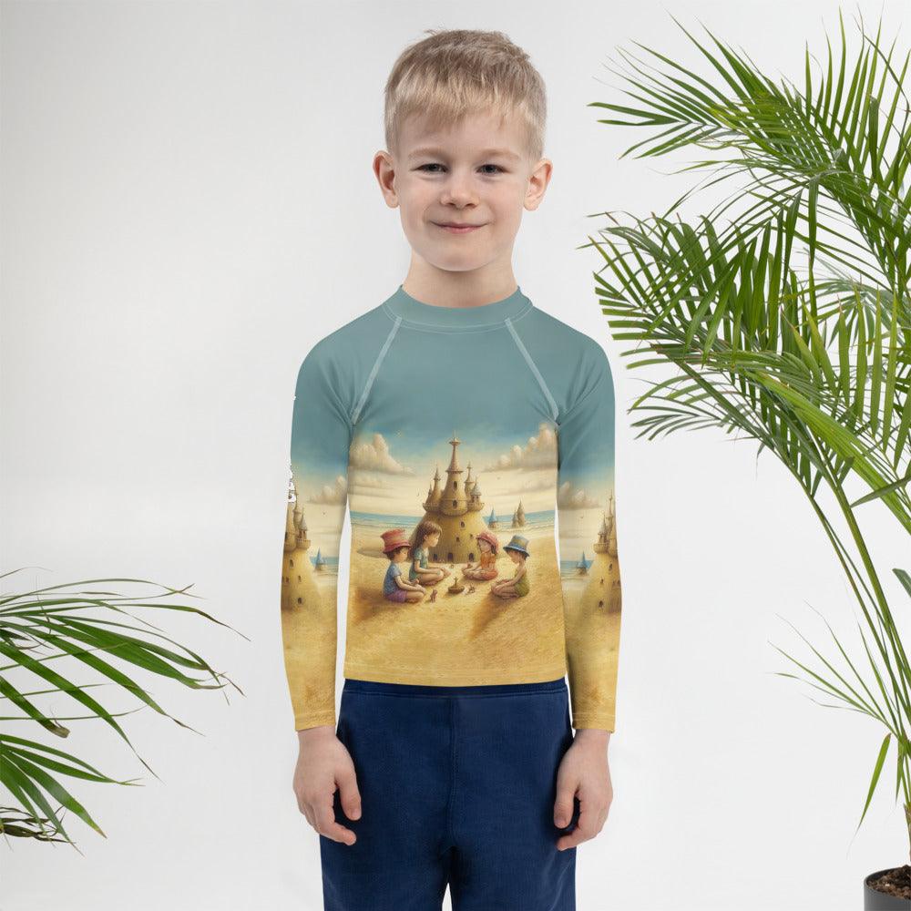 Youth Rash Guard CB3-118 in Action - Comfortable for Sports