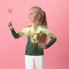 CB3-87 Kids Rash Guard Front View