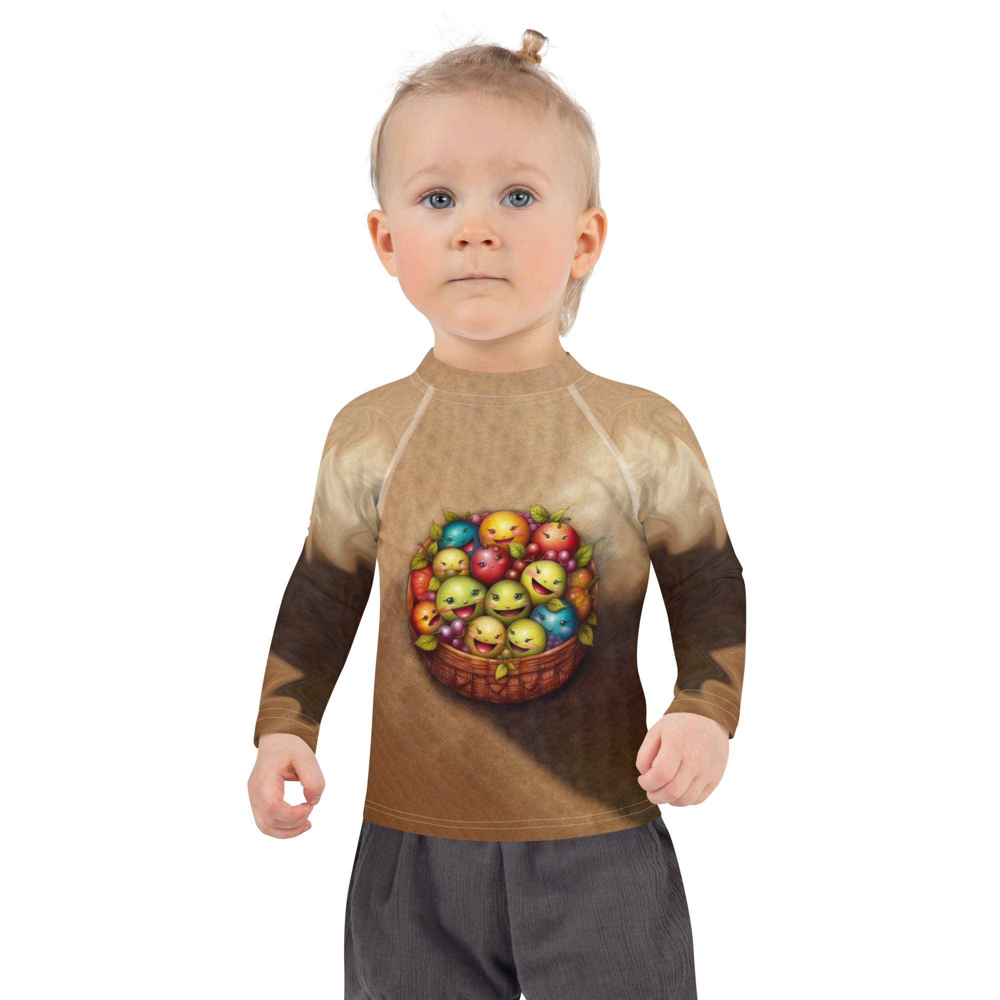 CB3-135 Kids Rash Guard Front View